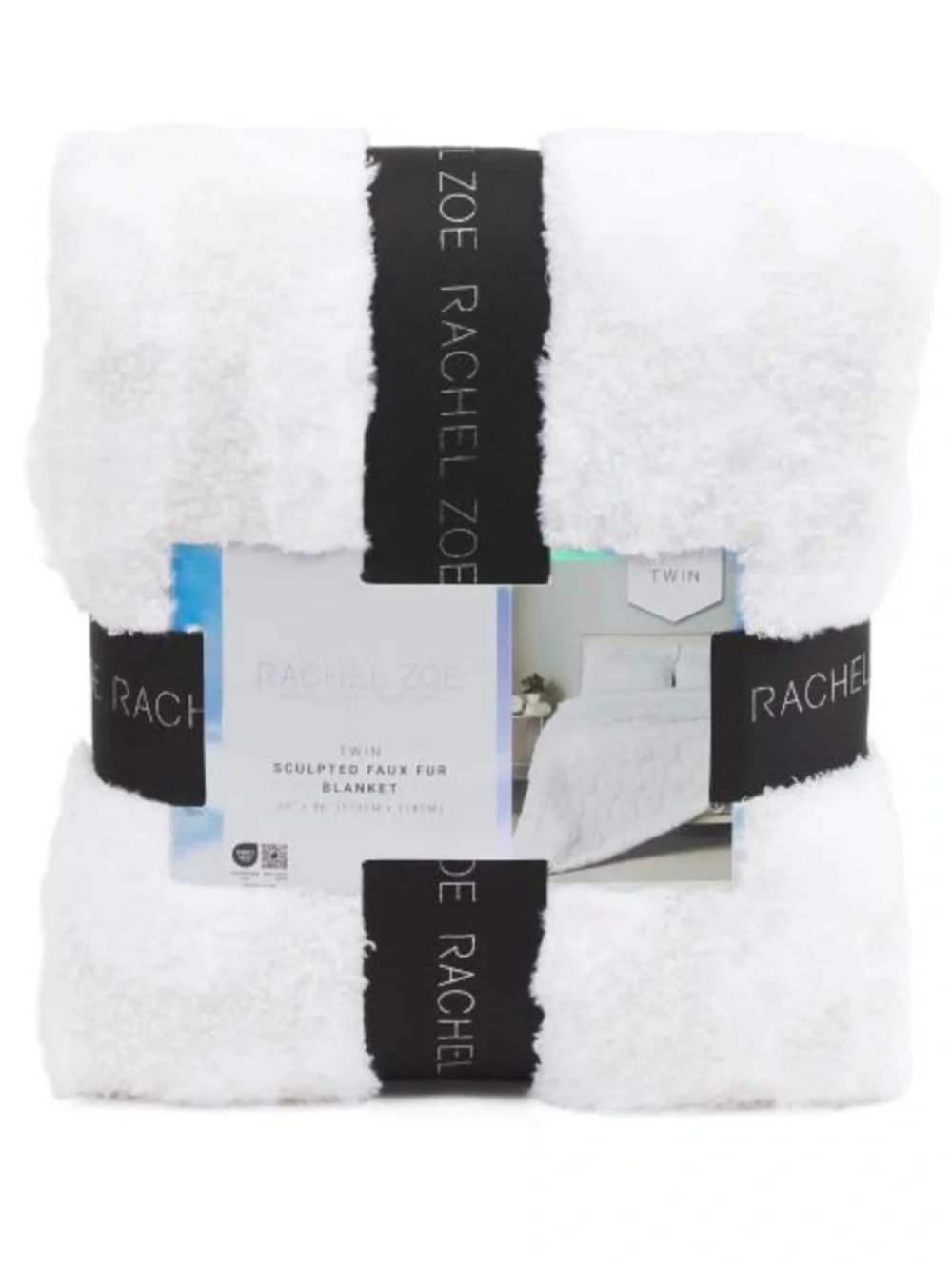 Rachel Zoe Faux Fur Skulls Blanket